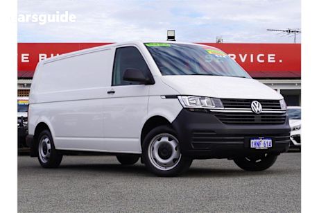 White 2021 Volkswagen Transporter Van TDI450 LWB