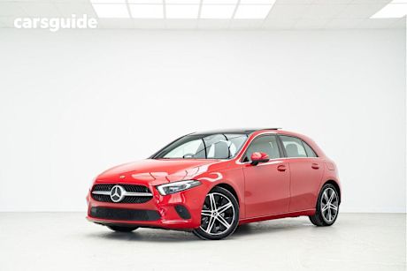 Red 2019 Mercedes-Benz A180 Hatchback