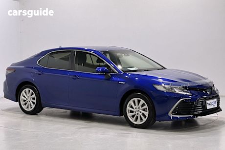 Blue 2022 Toyota Camry Sedan ASCENT F