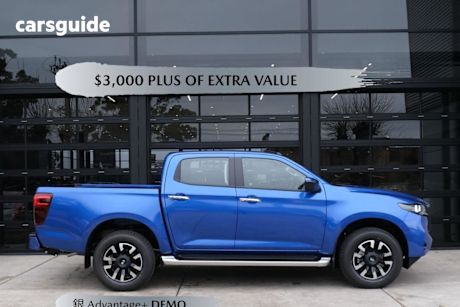 Blue 2025 Mazda BT-50 Dual Cab Pick-up XTR (4X2)