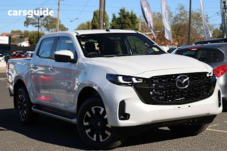 White 2025 Mazda BT-50 Dual Cab Pick-up GT (4X4)