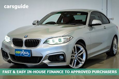 Silver 2017 BMW 220I Coupe M Sport