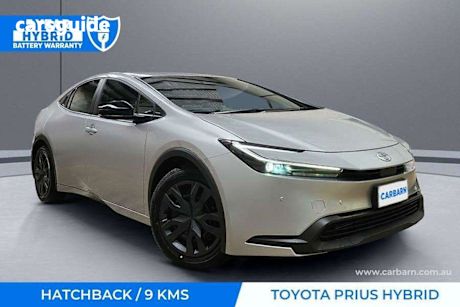 Silver 2024 Toyota Prius Hatch