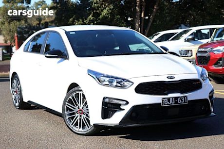 White 2020 Kia Cerato Sedan GT Safety Pack