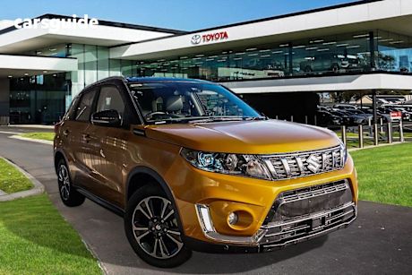 Yellow 2023 Suzuki Vitara SUV TURBO F