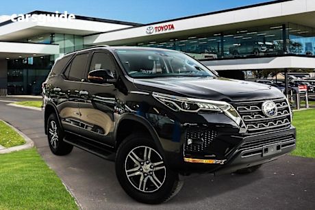 Black 2021 Toyota Fortuner Wagon GXL