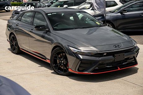 Grey 2025 Hyundai I30 Sedan N Premium With Sunroof