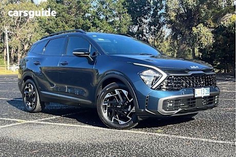 Blue 2024 Kia Sportage Wagon SX+ (fwd)