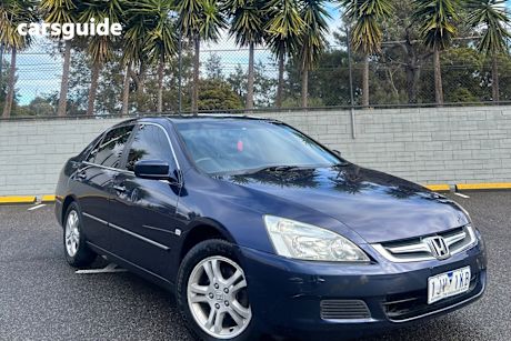 Blue 2007 Honda Accord Sedan VTI