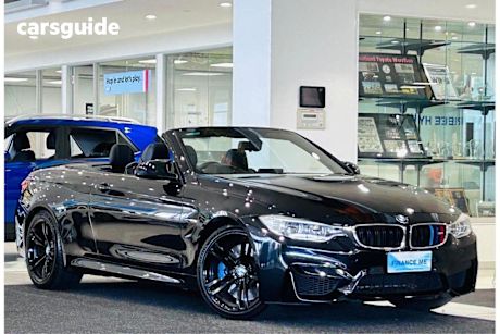 Black 2014 BMW M4 Convertible