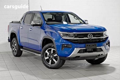 Blue 2024 Volkswagen Amarok Dual Cab Utility Style TDI600 4Motion