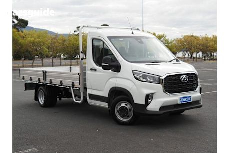 White 2025 LDV Deliver 9 Cab Chassis XLWB 3 Seat