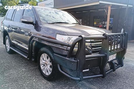 Grey 2017 Toyota Landcruiser Wagon Sahara (4X4)