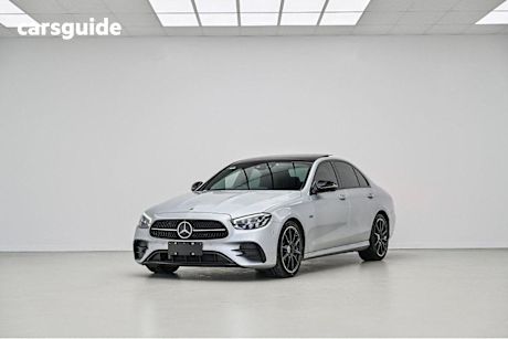 Silver 2023 Mercedes-Benz E200 Sedan