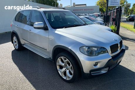 Silver 2009 BMW X5 Wagon Xdrive 30D Executive