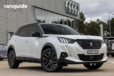 White 2021 Peugeot 2008 Wagon GT Sport