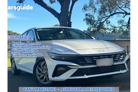 White 2024 Hyundai I30 Sedan (BEV)