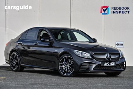 Grey 2020 Mercedes-Benz C43 Sedan