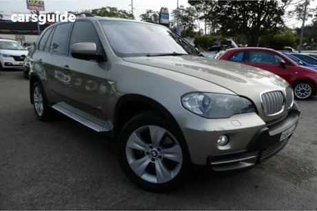 Gold 2007 BMW X5 Wagon 4.8I