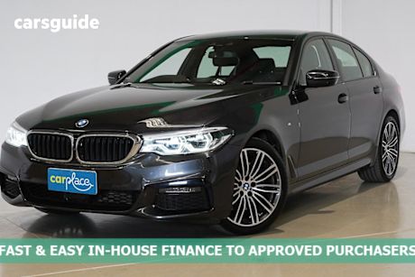 Black 2019 BMW 530D Sedan M Sport