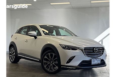 White 2019 Mazda CX-3 Wagon S Touring (fwd)