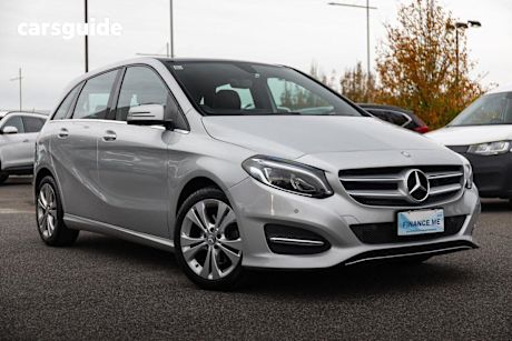 Silver 2015 Mercedes-Benz B200 Hatchback