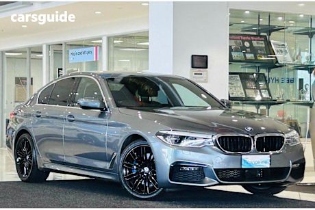 Blue 2020 BMW 530D Sedan M Sport