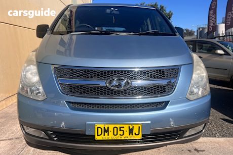 Blue 2009 Hyundai Imax Wagon