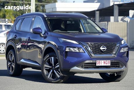 Blue 2025 Nissan X-Trail Wagon TI-L (4WD)