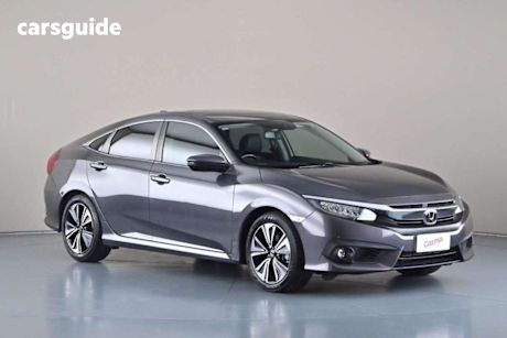 Grey 2016 Honda Civic Sedan VTI-LX
