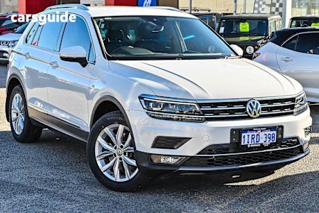White 2017 Volkswagen Tiguan Wagon 162 TSI Highline