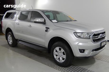 Silver 2018 Ford Ranger Double Cab Pick Up XLT 2.0 (4X4)