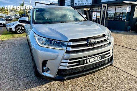 Silver 2018 Toyota Kluger Wagon GXL (4X2)