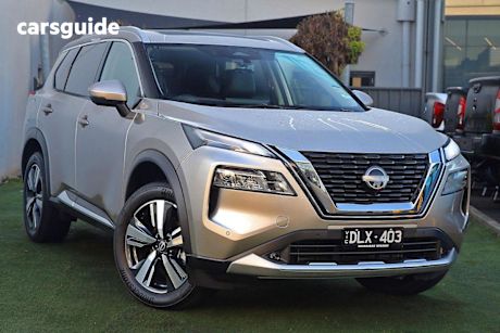 Silver 2024 Nissan X-Trail Wagon TI (4WD)