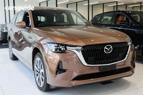 Brown 2024 Mazda CX-80 Wagon G40E AZAMI 4X4