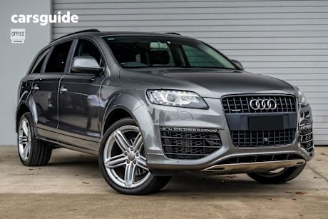 Grey 2015 Audi Q7 Wagon 3.0 TDI Quattro