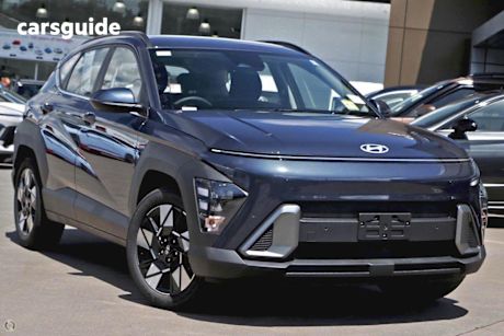 Blue 2025 Hyundai Kona Wagon Hybrid