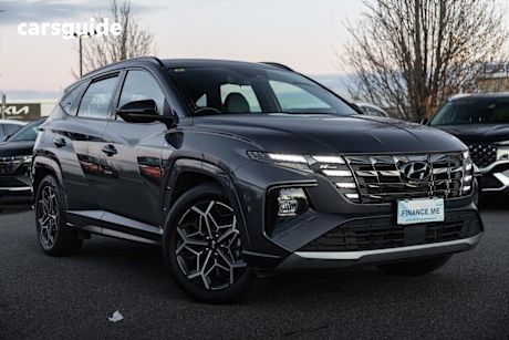 Grey 2023 Hyundai Tucson Wagon N Line (fwd)