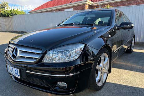 Black 2009 Mercedes-Benz CLK200 Coupe Kompressor Elegance