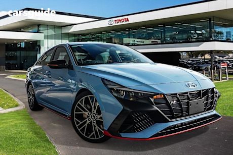 Blue 2023 Hyundai I30 Sedan N Premium With Sunroof