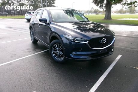 Blue 2018 Mazda CX-5 Wagon Maxx Sport (4X2)
