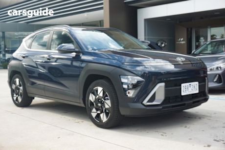 Blue 2024 Hyundai Kona Wagon