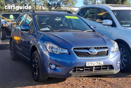 Blue 2015 Subaru XV Wagon 2.0I