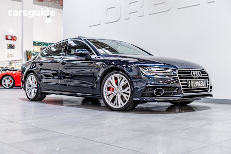 Blue 2016 Audi A7 Hatchback S/Back 3.0 TDI Biturbo Quattro