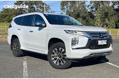 White 2023 Mitsubishi Pajero Sport Wagon GLS (4WD) 7 Seat