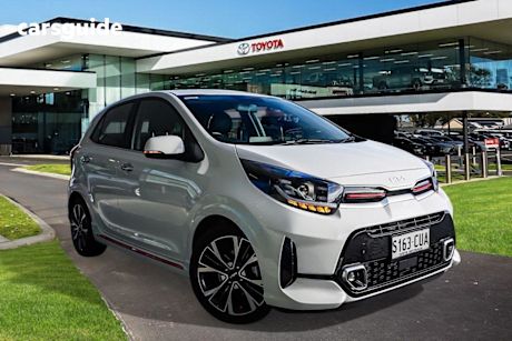 White 2022 Kia Picanto Hatch GT-LINE F