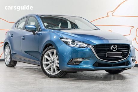 Blue 2018 Mazda 3 Hatchback SP25 GT (5YR)