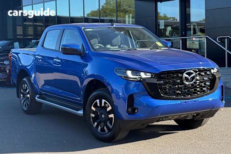 Blue 2024 Mazda BT-50 Dual Cab Pick-up XTR (4X4)