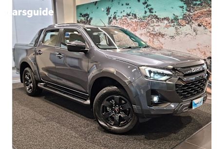Grey 2024 Isuzu D-MAX Crew Cab Utility X-Terrain (4X4)