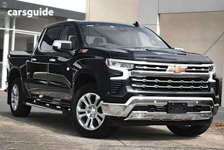 Grey 2024 Chevrolet Silverado Crew Cab Pickup 1500 LTZ Premium